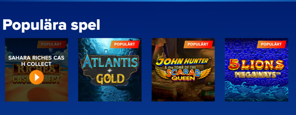 Ahti Casino live casino Sverige