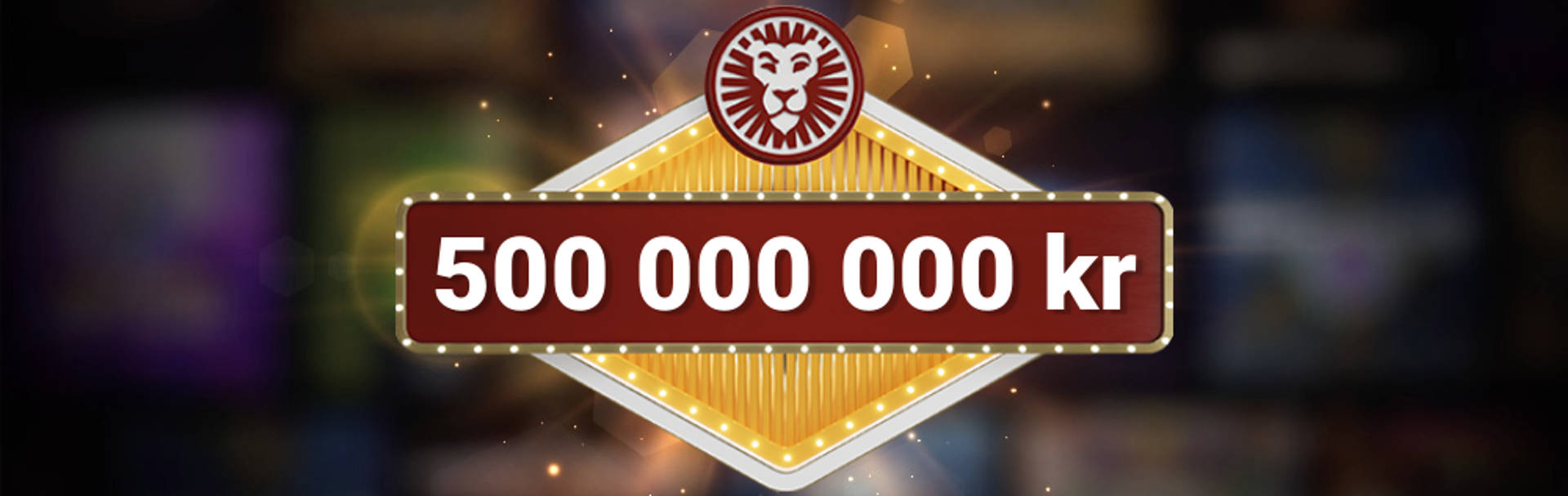 LeoVegas logotyp – casino med riktiga pengar och mobilspel