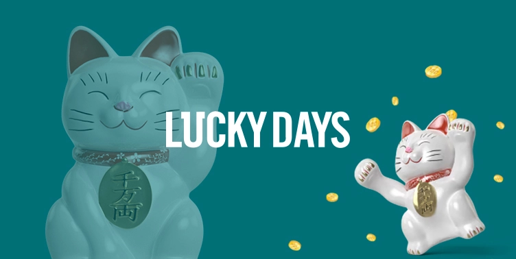 Lucky Days Casino – skärmbild från casinots sajt