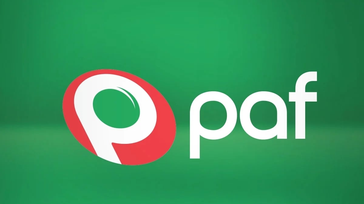 Paf Casino – skärmbild från casinots sajt